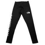 THE NORTH FACE leggins tinta unita con stampa logo Nero per Bambina NF0A89HVJK3 NERO THE NORTH FACE 