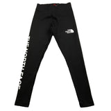 THE NORTH FACE leggins tinta unita con stampa logo Nero per Bambina NF0A89HVJK3 NERO THE NORTH FACE 