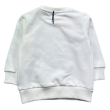 Trussardi Felpa Chiusa Girocollo Tinta Unita con Stampa per Neonato TIP26101FE BIANCO TRUSSARDI 