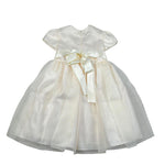 Childrenfashionatelier Abito Cerimonia Tinta Unita Mezza Manica per Bambina 2100 ROSA CHILDRENFASHIONATELIER 