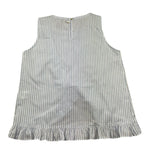 Zhoe & Tobiah Camicia Giromanica Fantasia A Righe per Bambina STP1F BIANCO/AZZURRO ZHOE & TOBIAH 