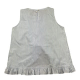 Zhoe & Tobiah Camicia Giromanica Fantasia A Righe per Bambina STP1F BIANCO/AZZURRO ZHOE & TOBIAH 