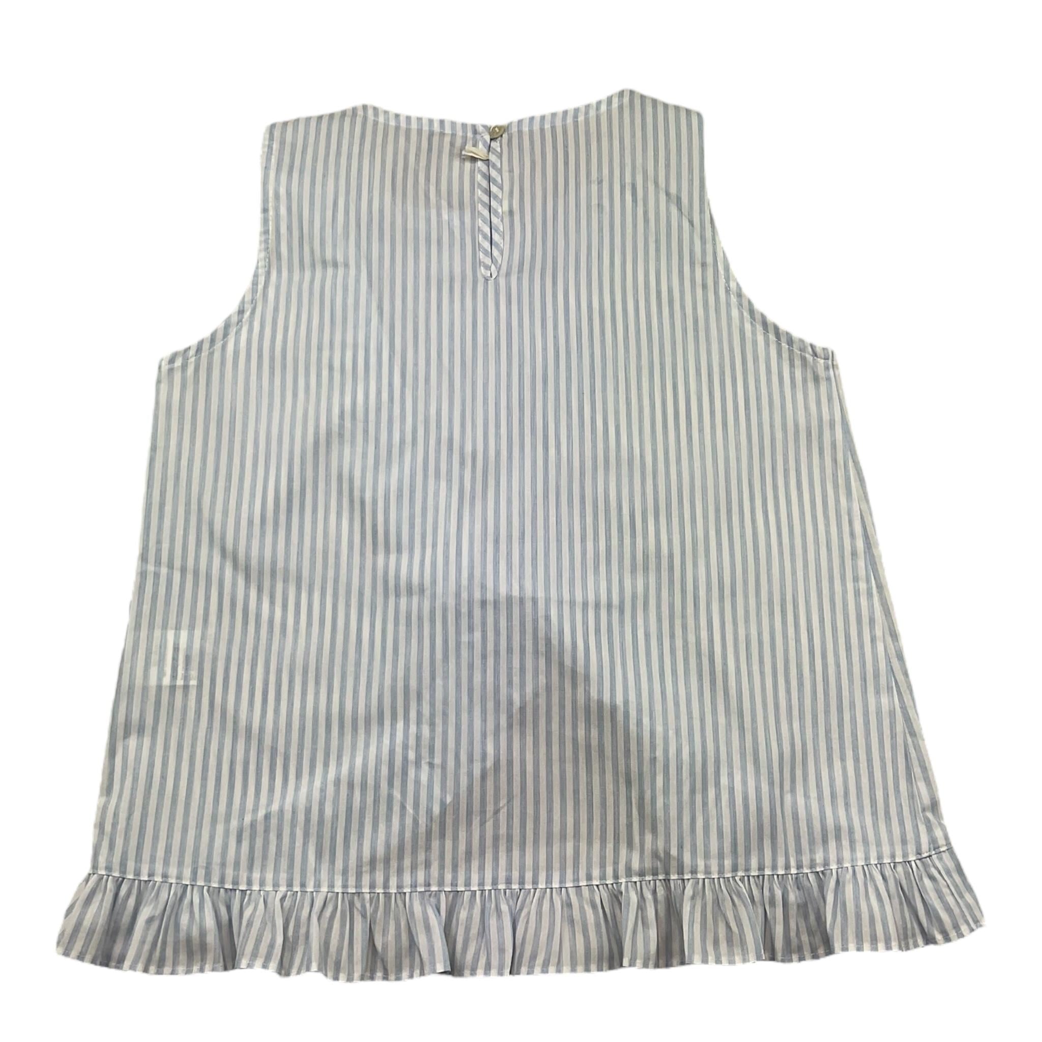 Zhoe & Tobiah Camicia Giromanica Fantasia A Righe per Bambina STP1F BIANCO/AZZURRO ZHOE & TOBIAH 