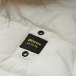 BLAUER giubbino tinta unita con zip e cappuccio Bianco per Neonato 23WBBXC02296 BIANCO BLAUER 