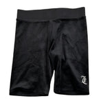 leggins tinta unita modello ciclista in velluto EIEOEO NERO JUICY COUTURE 