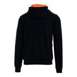 Sun68 Felpa con Zip E Cappuccio Tinta Unita con Stampa per Bambino F32312 NERO SUN68 