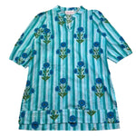 Saint Barth Abito Mezza Manica Stampa Fantasia Floreale per Bambina JUMEIRA VERDE SAINT BARTH 