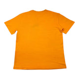 Refrigiwear T-Shirt Girocollo Tinta Unita Con Stampa  Arancione Per Bambino