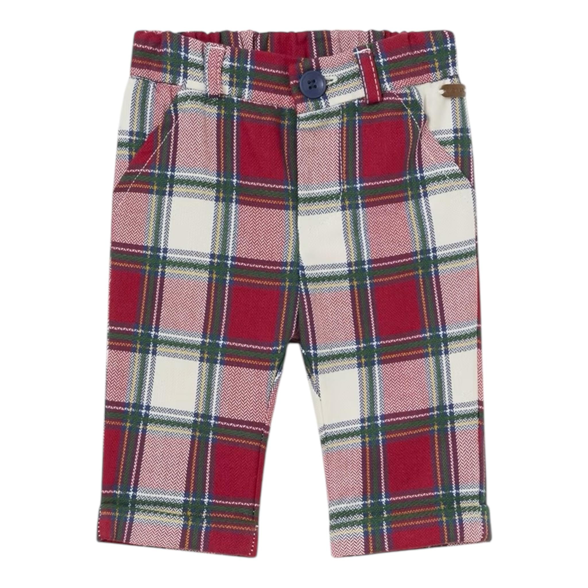 MAYORAL pantalone stampa fantasia con elastico in vita Rosso per Neonato 2522 ROSSO MAYORAL 