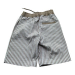 Trussardi Bermuda Bicolore con Fantasia A Righe per Bambino TBP26068BE BIANCO/BEIGE TRUSSARDI 