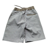 Trussardi Bermuda Bicolore con Fantasia A Righe per Bambino TBP26068BE BIANCO/BEIGE TRUSSARDI 