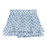 Saint Barth Gonna Tinta Unita Fantasia Floreale per Bambina HRP0020 BIANCO SAINT BARTH 