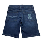 Guess Bermuda In Denim Tinta Unita con Girovita Regolabile per Neonato N5RD00D46T0N BLU GUESS 