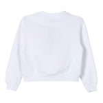 Dsquared2 Felpa Chiusa Girocollo Tinta Unita con Logo per Bambina L4IWHZ BIANCO DOLCE & GABBANA 