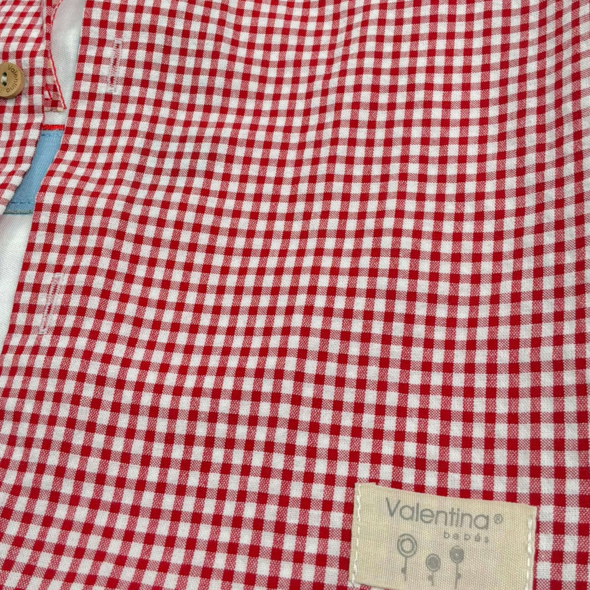 Valentina Bebes Completo 3 Pezzi T-Shirt-Camicia-Bermuda per Bambino LOVE128J ROSSO VALENTINA BEBES 