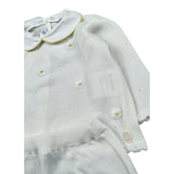 Le Coconne Completo 2 Pezzi Maglia-Leggins per Neonata LCN1412 PANNA LE COCONNE 