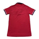 polo mezza manica tinta unita con logo TBP26003PO ROSSO TRUSSARDI 