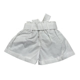 Janice Short tinta unita con Elastico In Vita Bianco per Neonata JN792N BIANCO JANICE 