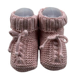 Juliana Babbucce Tinta Unita per Neonata 25228A ROSA JULIANA 