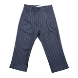 PAOLO PECORA pantalone tinta unita con fantasia a righe Blu per Bambino PP3840J BLU PAOLO PECORA 