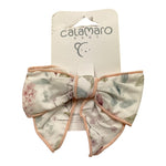 CALAMARO fermaglio tinta unita con fiocco Bianco per Neonata 77070 BIANCO CALAMARO 