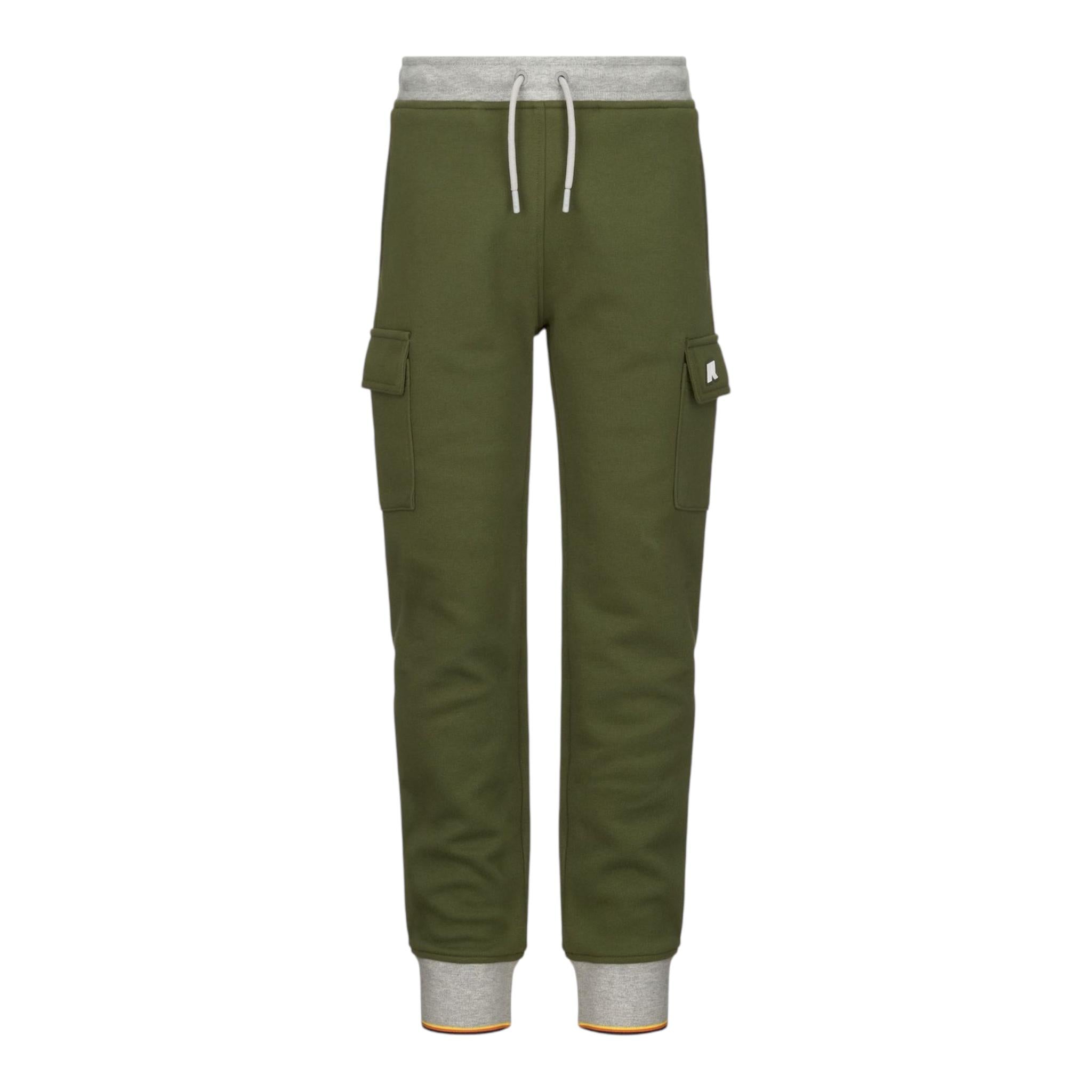 K-WAY pantalone tinta unita modello tuta Verde per Bambino K2131SW VERDE K-WAY 