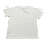 Gaelle T-Shirt tinta unita con Stampa Bianco per Bambina 2746N00500 BIANCO GAELLE 