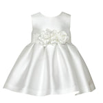 Abel & Lula Abito Cerimonia Tinta Unita con Applicazioni per Bambina 5014J BIANCO ABEL & LULA 