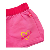 Billieblush Short Tinta Unita con Stampa Fuxia per Bambina