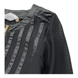 Relish Giubbino Tinta Unita con Trasparenze per Bambina RGP2405011001 NERO RELISH 