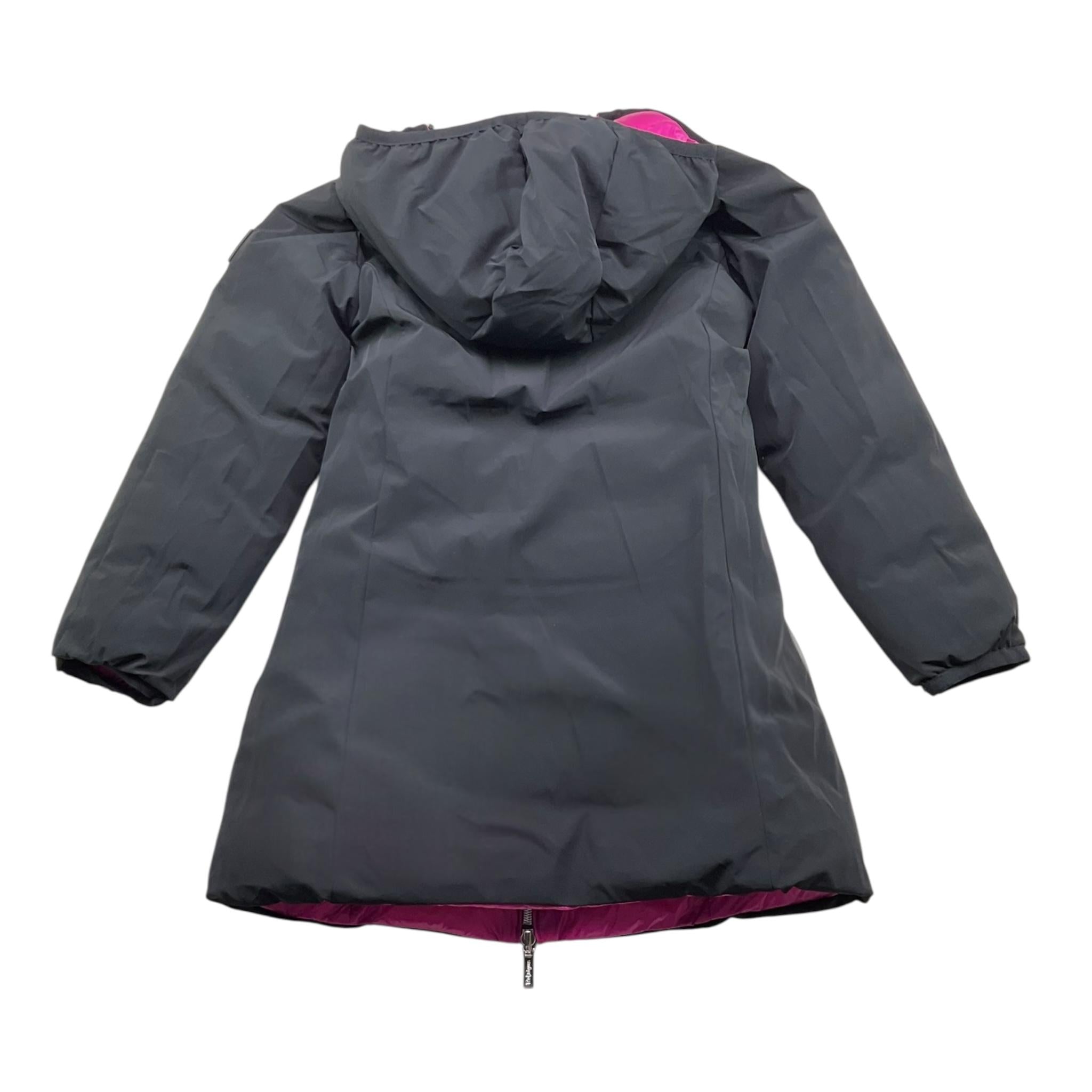 REFRIGUE giubbino reversibile con zip e cappuccio Magenta/nero per Bambina 2841O00002 MAGENTA/NERO REFRIGUE 