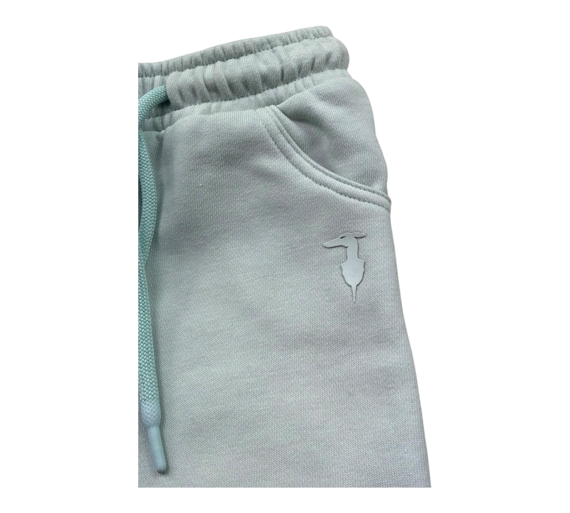 Trussardi Pantalone Tuta Tinta Unita con Logo per Neonato TIP26012PA VERDE ACQUA TRUSSARDI 