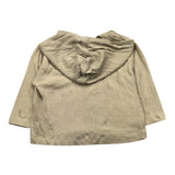 Play Up Shirt Tinta Unita Con Cappuccio Beige Per Neonato