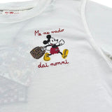 Saint Barth T-Shirt Girocollo Tinta Unita con Stampa per Bambino 00750L BIANCO SAINT BARTH 