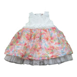 Angel'S Face Abito Giromanica Tinta Unita con Tulle per Neonata REREE BIANCO ANGEL'S FACE 