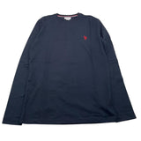 U.S. POLO ASSN shirt gircollo tinta unita Blu per Bambino 56866545 BLU U.S. POLO ASSN 