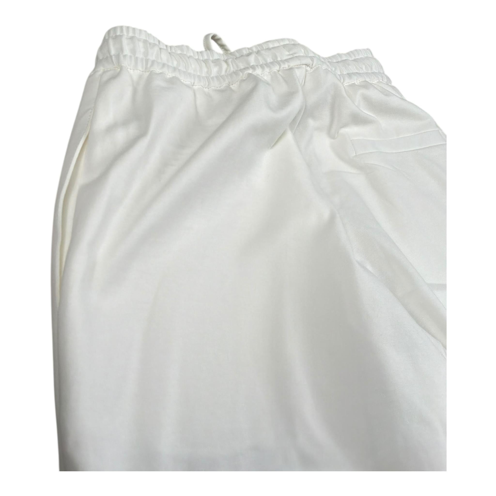 Manuel Ritz Pantalone Tinta Unita con Elastico In Vita per Bambino MR2928 BIANCO MANUEL RITZ 