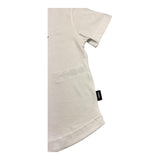 Aspesi T-Shirt Girocollo Tinta Unita con Stampa per Bambino S25044TSM0122 BIANCO ASPESI 