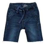 Guess Bermuda Tinta Unita con Elastico In Vita per Neonato N5RA05D5FQ0XX BLU GUESS 