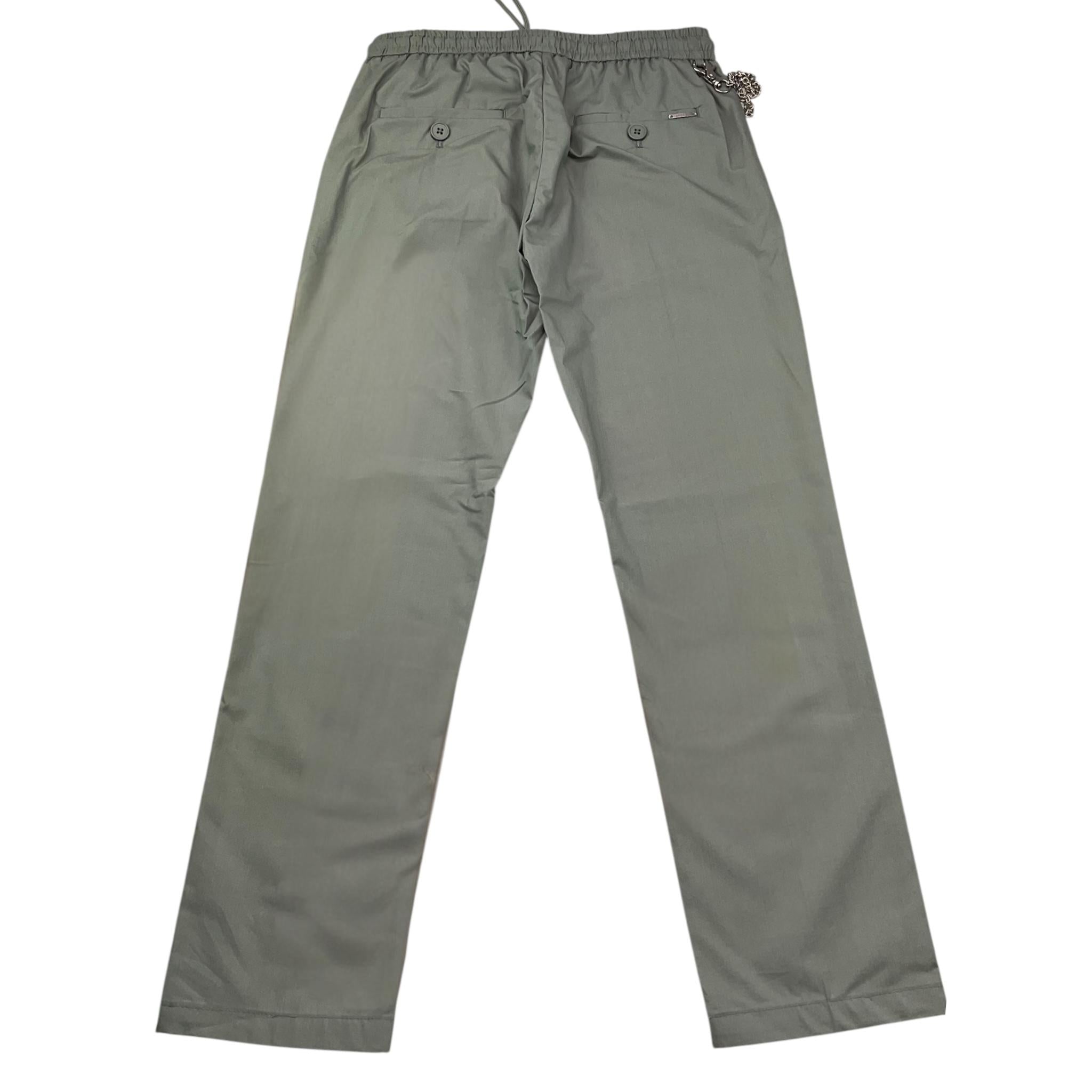 Antony Morato Pantalone Tinta Unita con Elastico In Vita per Bambino MRTR00240 VERDE ANTONY MORATO 