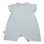 Lalalu' Pagliaccetto Tinta Unita con Stampa per Neonato PAL505PM AZZURRO LALALU' 