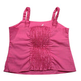 Lu Lu By Miss Grant Top Bretelline tinta unita Rosa per Bambina LL2732 ROSA LU LU BY MISS GRANT 