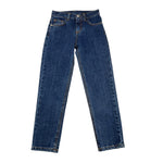 JOHN RICHMOND jeans tinta unita con stampa logo Blu per Bambina RGA25139 BLU JOHN RICHMOND 