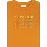 Trussardi T-Shirt tinta unita con Stampa Arancione per Neonato TIP25022TS ARANCIONE TRUSSARDI 