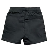 Calvin Klein Short Tinta Unita con Elastico In Vita per Neonata IN0IN00317 NERO CALVIN KLEIN 