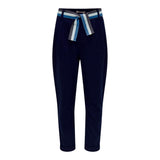 ONLY pantalone tinta unita con cintura Blu per Bambina 15268652 BLU ONLY 