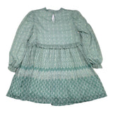 MAYORAL abito in camicia tinta unita con fantasia Verde per Bambina 4913 VERDE MAYORAL 