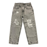 JOHN RICHMOND jeans tinta unita con girovita regolabile Grigio per Bambino RBA24158JE GRIGIO JOHN RICHMOND 
