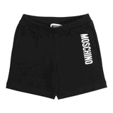 Moschino Bermuda Tinta Unita con Logo per Neonato MUQ01LN NERO MOSCHINO 