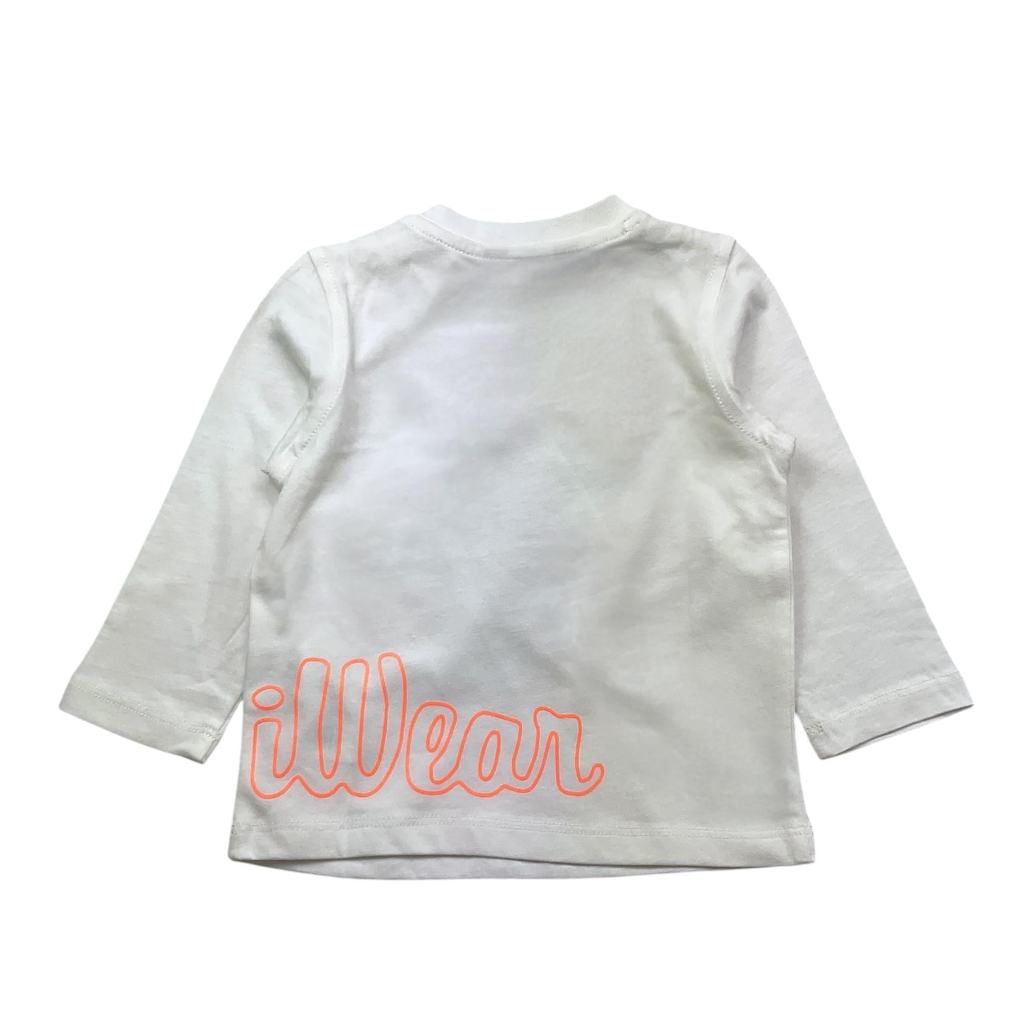 REFRIGIWEAR shirt girocollo tinta unita con stampa Bianco per Neonato RWN845 BIANCO REFRIGIWEAR 